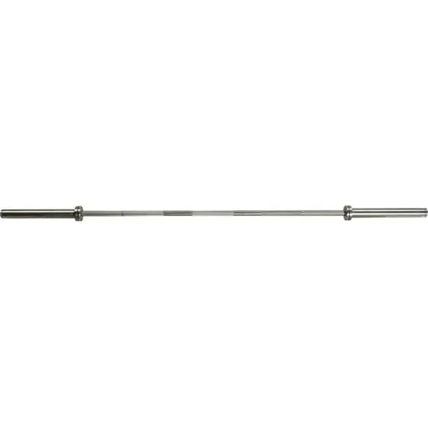 York 7 International Chrome Olympic Bar - 30mm