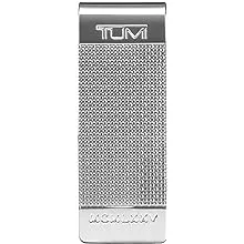 TUMI - Nassau Ballistic Etched Money Clip - Money Clip Card Wallet - With RFID Lock Wallet Protection - Wallet Cash Clip - Silver-