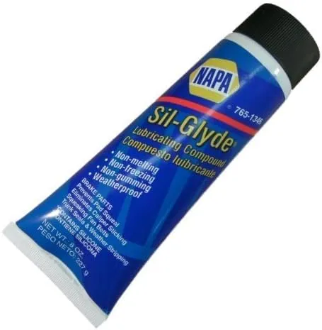 Napa 7651346 SIL Glyde Silicone Lubricating Compound Tube, 8 oz.