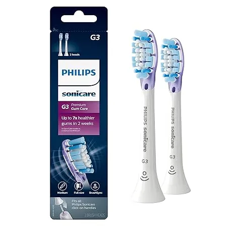 Philips Sonicare Premium Gum Care Replacement Toothbrush Heads - 2 count