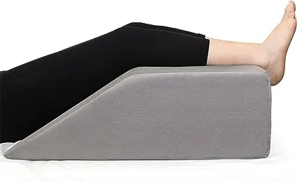 8 Inch Leg Elevation Pillow Leg Rest Wedge Pillow for Sleeping Reading Relaxing