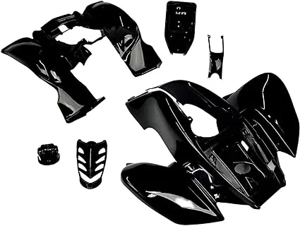 ATV Quad Body Plastic Fender 110 125cc Redcat VX 150cc Baja 90 Roketa Yamoto 250cc Black