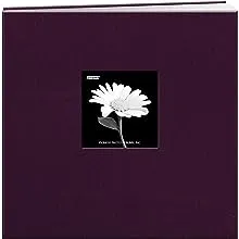 Pioneer 12"X12"-Sweet Plum Fabric Frame Post Bound Album