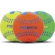 Franklin Pro Brite Assorted Neon Rubber T-Ball 9 in. 1 pk