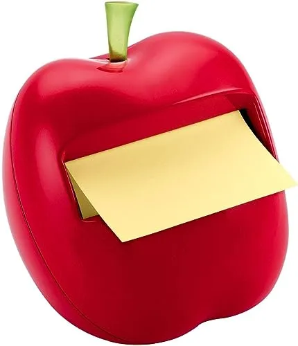 Post-it Pop-up Notes Dispenser, Apple-Shaped Dispenser and Post-it Super Sticky Pop-up Notes, 3x3 in, 1 Pad/Pack (APL-330)Post-it Pop-up Notes Dispenser, Apple-Shaped Dispenser and Post-it Super Sticky Pop-up Notes, 3x3 in, 1 Pad/Pack (APL…