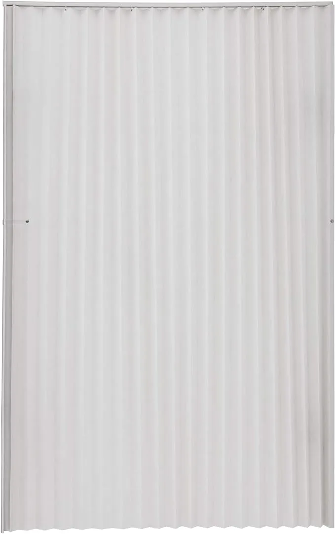 RecPro RV Pleated Folding Door 48" x 75" | Camper Folding Door | Fifth Wheel Folding Door (Gray)