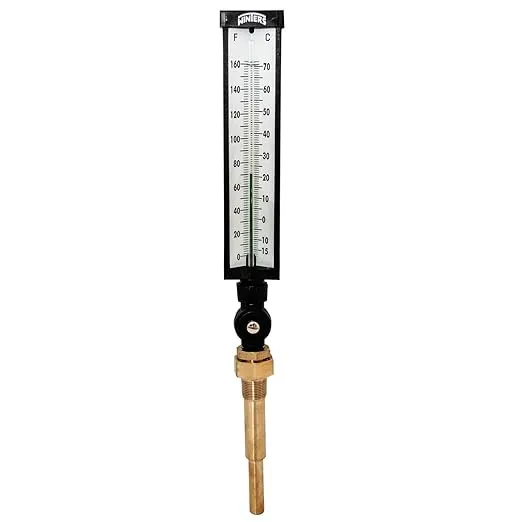 Winters,TIM100<wbr/>,Thermometer Analog 30-240 Deg 3/4 IN NPT 9 IN Length  Lot of 2