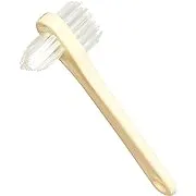Medline Two-Sided Denture Brushes, Ivory (Pack of 144)