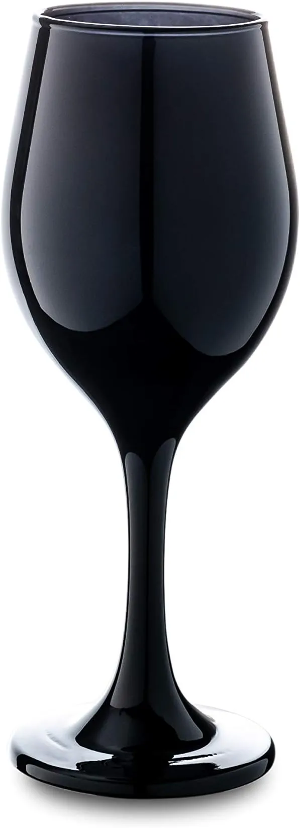 Vikko Décor Black Wine Glasses 11 Oz Fancy Wine Glasses With Stem For Red and White Wine