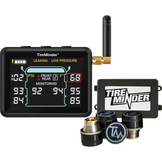 TireMinder i10 RV TPMS with 4 Transmitters