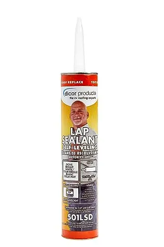 Dicor 501LSD1 EPDM 10.3 oz. Polymer Self-Leveling Bright White Sealant