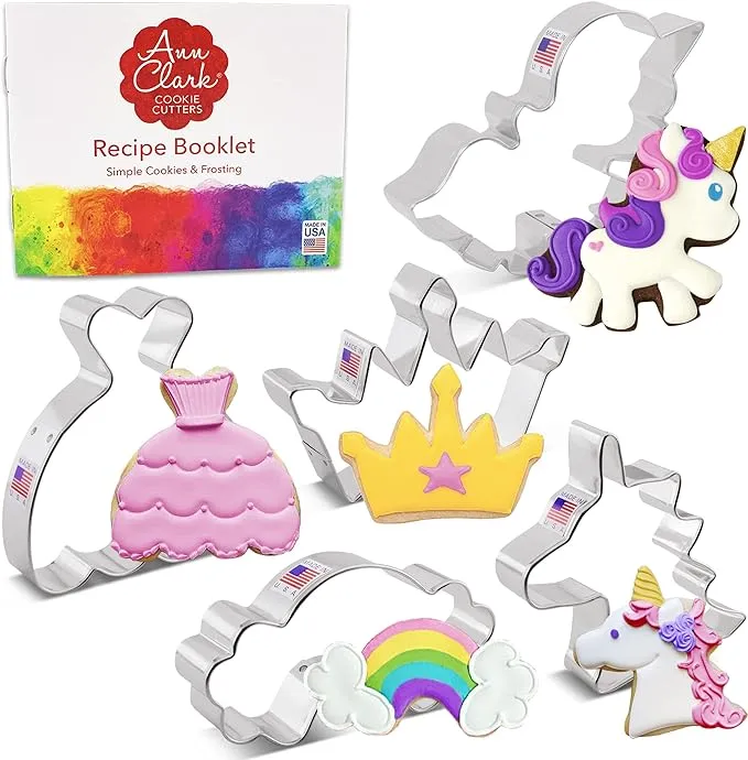 Ann Clark Fairytale Princess Cookie Cutter Set