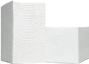 500 Pack 3-Ply White Cocktail Napkins