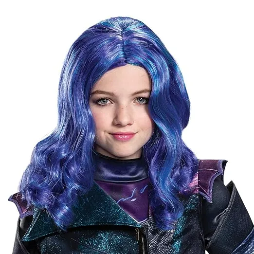 Disguise Costume Modern Wig, Purple, Standard US