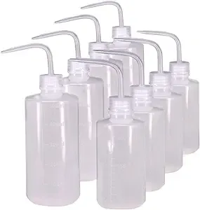 Belinlen 250ml+500ml Plastic Safety Wash Bottle