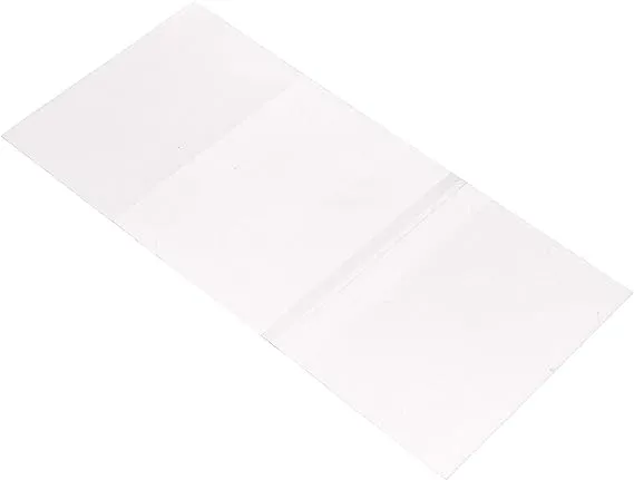 Clear Slip-on Book Covers 9" x 15 1/2" 25 pack BC9