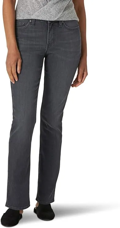 Lee Women's Legendary Mid Rise Straight Leg Jean