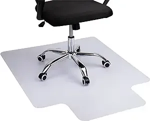 Mind Reader Office Carpet Chair Mat 36" x 48" Clear