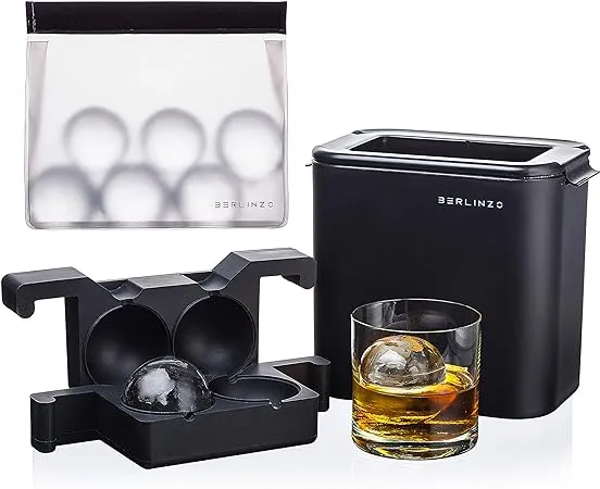 Berlinzo Premium Clear Ice Ball Maker