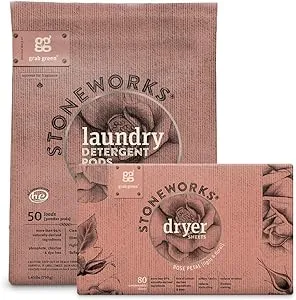 Dryer Sheets | 80 Compostable Sheets, Birch Branch Scent