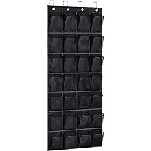 AOODA 28 Mesh Large Pockets Over The Door Shoe Organizer, Hanging Shoe Organizer