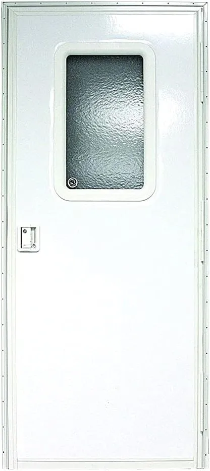 Lippert Components v000149585 Polar White 30 x 72 RV Right Square Entry Door