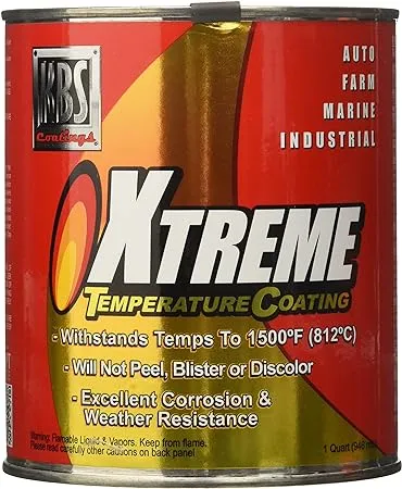 KBS Coatings 65408 Off-White Xtreme Temperature Coating - 1 Quart