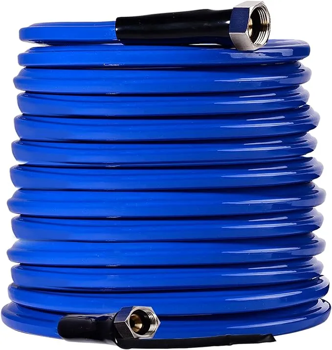 Scilulu 100 ft Heated Water Hose for RV-45 Antifreeze Heated Drinking Garden ...