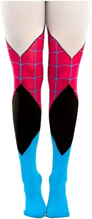 "Marvel Spider-Gwen Women's Sheer Costume Tights"