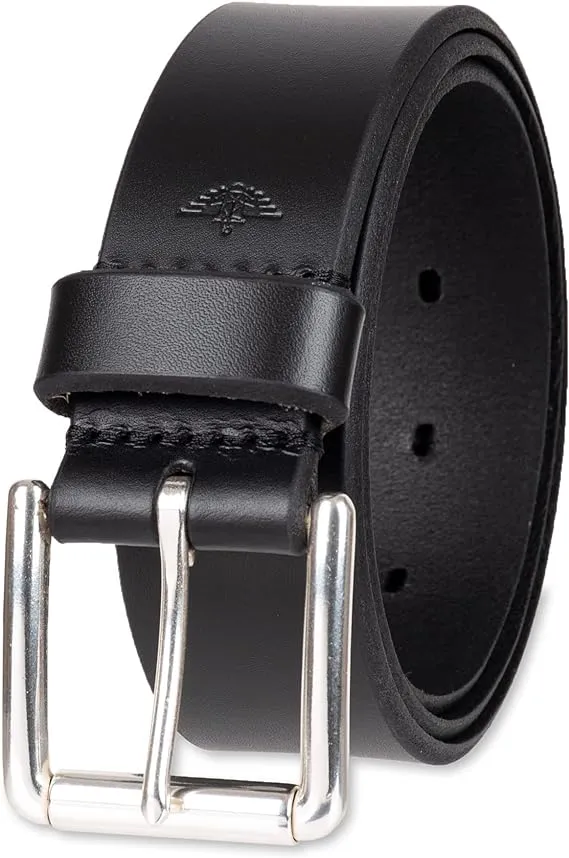 Dockers Men's Leather Casual Belt Black : 30