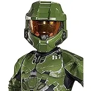 Boys Size Master Chief Infinite Classic Muscle Deluxe Halloween Child Costume Halo