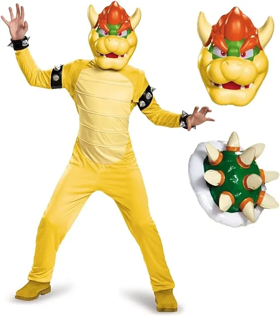 Disguise Bowser Deluxe Boys Costume