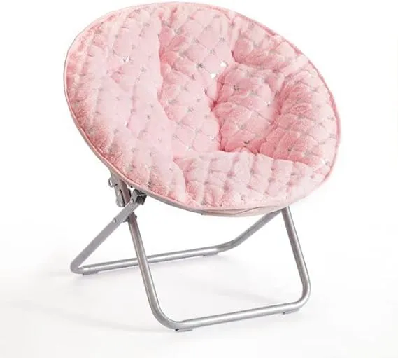 Sequin Saucer Chair Pink