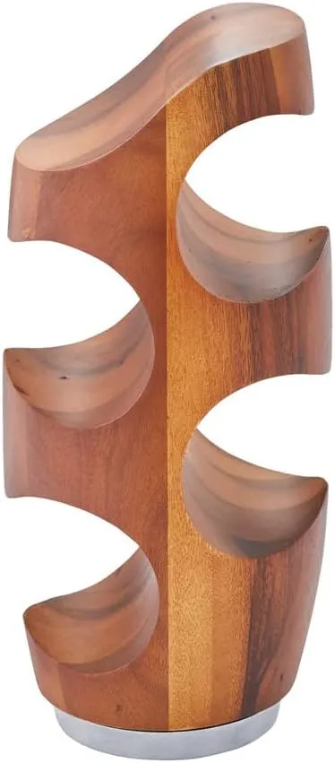 Vie Wine Rack In Brown