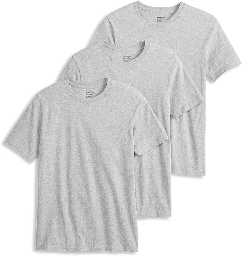 Jockey Men's Classic Crew Neck - 3 Pack