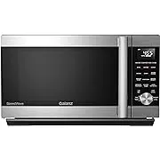 Galanz GSWWA12S1SA10 3-in-1 SpeedWave with TotalFry 360, Microwave, Air Fryer, Convection Oven with Combi-Speed Cooking, 1.2 Cu.Ft, Stainless Steel 