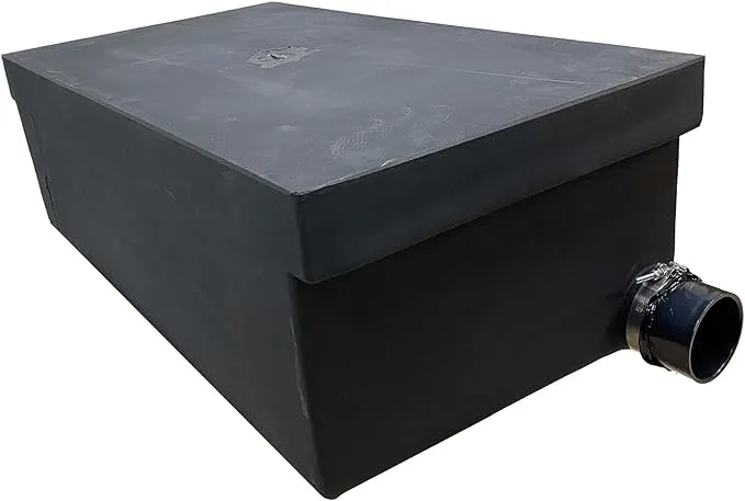 Classacustoms Wt-3161 3 Hub Black Water RV Waste Holding Tank 31 Gallon ...