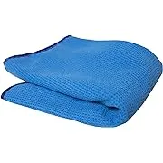 Chemical Guys MIC708 Waffle Weave Glass and Windor Microfiber Towel, Great for Cars, Trucks, SUVs, RVs & More, Blue (24"x16")Chemical Guys MIC708 Waffle Weave Glass and Windor Mic…