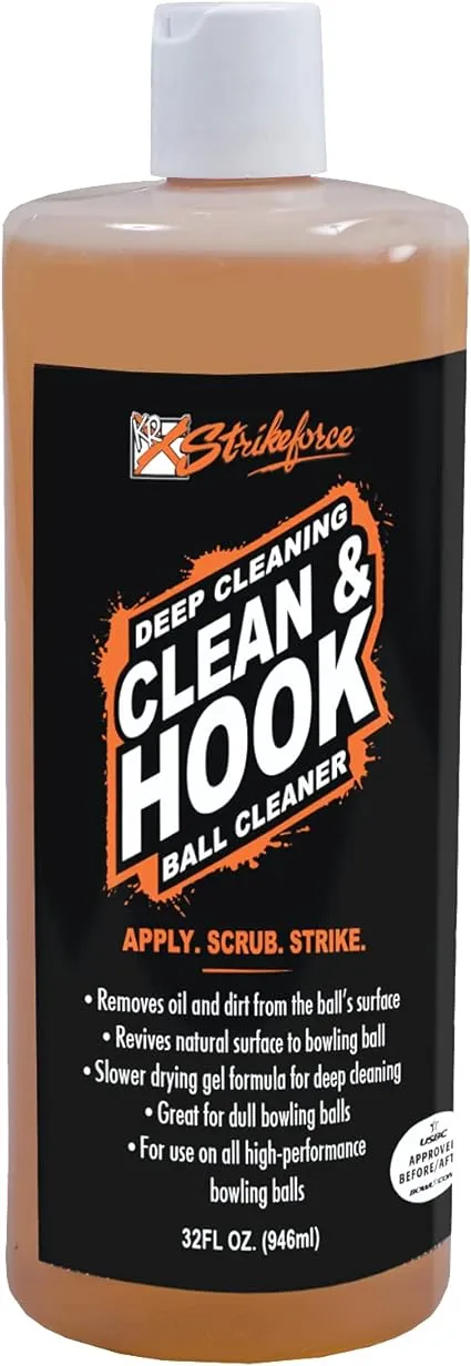 KR Strikeforce Clean & Hook Bowling Ball Cleaner-32 oz.