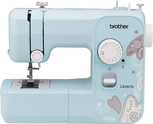 Brother RLX3817A 17-Stitch Sewing Machine, Blue (Renewed)