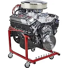 Speedway Motors Rolling Engine Cradle Stand with Wheels, Fits Chevy V8 Small Block and Big Block, Steel Construction, Built in Hardware Storage, Easy AssemblySpeedway Motors Rolling Engine Cradle Stand with W…