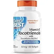 Doctor's Best, 含 EVNol SupraBio 的生育三烯酚,50 毫克,60 粒软凝胶