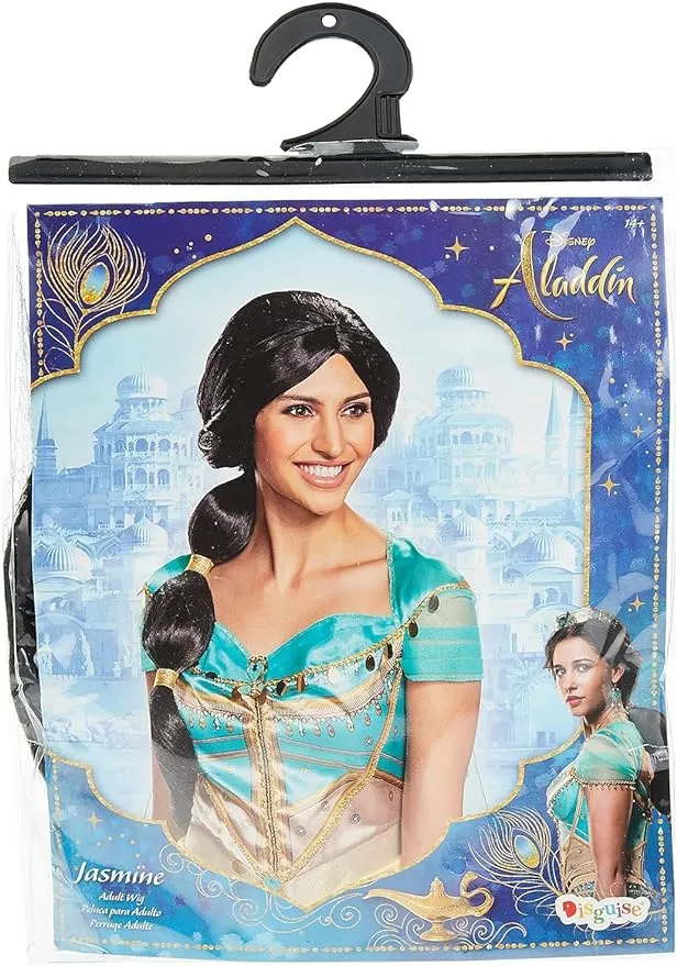 "Girl's Disney's Aladdin Deluxe Jasmine Wig"