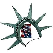 LATEX MISS LIBERTY ADULT TIARA COSTUME ACCESSORY