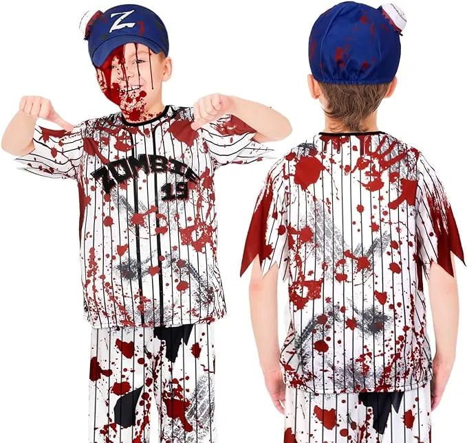 Brand New Complete Zombie Child Halloween Costume