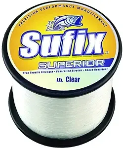 Sufix Superior Hi-Vis Yellow Monofilament