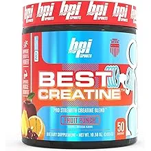 BPI Sports Best Creatine Powder, Snow Cone, 50 Servings