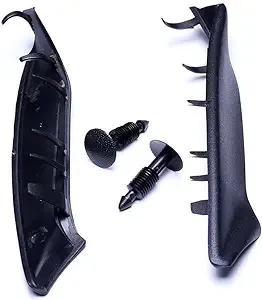 Early Bus Wiper Cowling Rubber End Pieces for 2004-2008 Ford F-150 & 2006-2008 Lincoln Mark LT