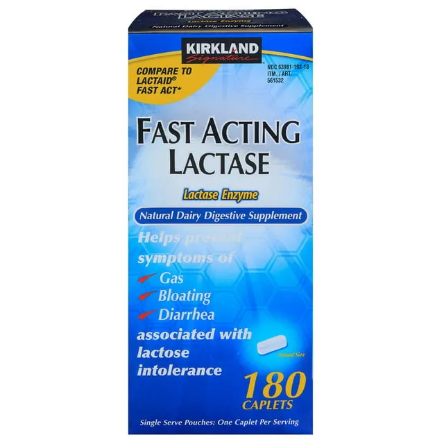Kirkland Signature Fast Acting Lactase
