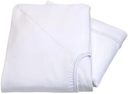 Linteum Textile 4 Pack White Bariatric Hospital Bed Sheets